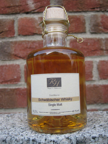 Rieger & Hofmeister - Schwäbischer Single Malt Whisky, 0,2l