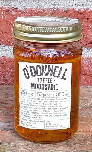 O'Donnell "Toffee" Moonshine Likör, 0,35l